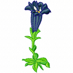 Flowers Embroidery Design 11